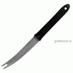 Нож д/сыра «Тутти»; сталь,нейлон; L=230/140,B=15мм; черный ILSA 20320000IVV