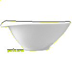 Салатник «Софтен»; фарфор; 870мл; D=23.5,H=7.5см; белый Arcoroc R0646
