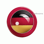 Пукли «Флаг Германии» (12шт); пластик; красный,черный Greiff 5900/612