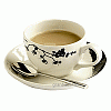 Чашка чайная «Джапоника»; фарфор; 225мл; D=9,H=6,B=12см; белый,черный Steelite 9035 C189