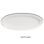 Блюдо овальное «Кунстверк»; фарфор; H=2,L=22,B=8см; белый KunstWerk A2455