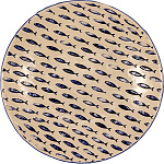 Тарелка глубокая «Талассиос» керамика 1,1 л D=260, H=50 мм бежев., синий Le CoQ LTHA034BB004260
