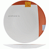 Тарелка «Зен»; фарфор; D=305,H=30мм; белый,оранжев. Steelite 9401 C090