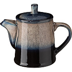 Чайник «Пати» фарфор 0,5 л, H=145 мм серый, синий Борисовская Керамика ФРФ88802793