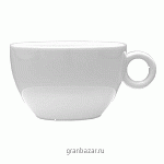 Чашка чайная «Бола»; фарфор; 280мл; D=10.5,H=7,L=13см; белый Lubiana 1007