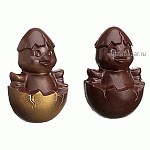 Форма д/шоколада «Два цыпленка» (4шт) MATFER 382006