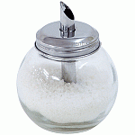 Сахарница-дозатор; стекло; 270мл; D=4.5,H=10.8,L=8.5,B=8.5см; прозр. Prohotel BF-1408