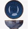 Салатник «Ирис»; фарфор; 400мл; D=135, H=58мм; голуб. Kunstwerk ZA0105-5-a