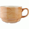 Чашка чайная «Паприка»; фарфор; 225мл; D=8,H=6,L=11см; оранжев.,бежев. Steelite 1540 A217