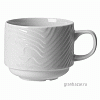 Чашка чайная «Оптик»; фарфор; 170мл; D=7,H=5.5,L=11см; белый Steelite 9118 C1021
