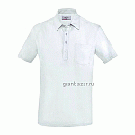 Рубашка поло мужская,размер S; хлопок,эластан; белый Greiff 6627.1405.090/S