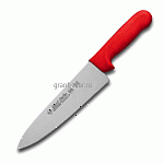 Нож поварской; сталь нерж.,полипроп.; L=20.3см; металлич.,красный Dexter S145-8R-PCP