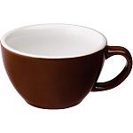 Чашка чайная "Эгг"; фарфор; 300 мл; коричнев. Loveramics C088-05BBR