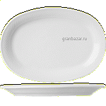 Блюдо овальное «Портофино»; фарфор; H=3,L=40.5,B=29см; белый Tognana PF02040