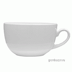 Чашка чайная «Дорота»; фарфор; 430мл; D=11.3,H=6.8,L=14см; белый Lubiana 1901
