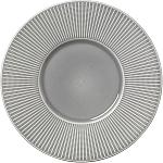 Тарелка мелкая с широким бортом «Виллоу Маст»; фарфор; D=28,5см; серый Steelite 9114 C1171
