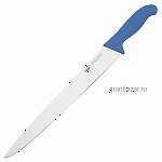 Нож д/нарезки мяса; синяя ручка; L=30см Paderno 18006B30
