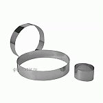 Кольцо кондитерское; сталь нерж.; D=180,H=45,B=192мм; металлич. MATFER 371407