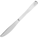 Нож столовый «Оптима Лайт» сталь нерж., L=208, B=14 мм серебрист. Kunstwerk H018-5