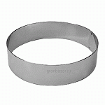 Кольцо кондитерское; сталь нерж.; D=140,H=35,B=120мм; металлич. MATFER 371202