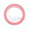 Тарелка мелкая «Рио Пинк»; фарфор; D=15.8см; белый,розов. Steelite 1532 0214
