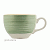 Чашка чайная «Рио Грин»; фарфор; 455мл; белый,зелен. Steelite 1529 0150