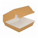 Коробка для бургера 175х180х75 мм,натуральный (1упаковка 50 шт) картон, Garcia de Pou 221.03