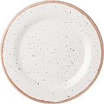 Тарелка "Пунто Бьянка"; фарфор; D=260, H=20 мм; белый, черный Борисовская Керамика ФРФ88800151