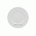 Блюдце «Это Рома»; фарфор; D=14см; белый Lubiana 308
