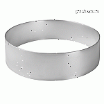 Кольцо кондитерское «Проотель»; алюмин.; D=200,H=50мм; металлич. ProHotel CRA205