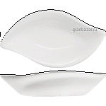 Салатник-лист «Кунстверк»; фарфор; 820мл; H=4.2,L=36,B=21см; белый KunstWerk A4020