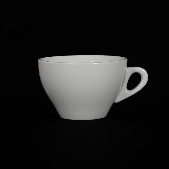 Чашка чайная Corone Caffe&Te 350 мл молочный фарфор