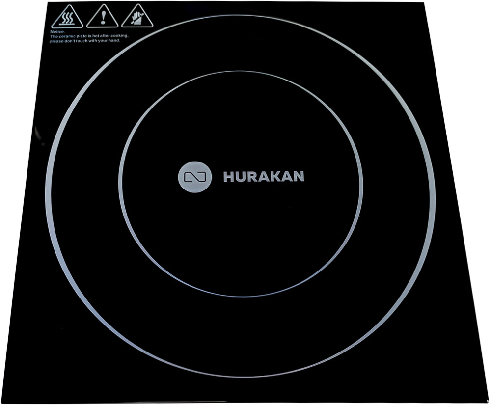 Стекло керамическое для индукции 280х280х4 Hurakan