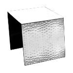 Подставка фуршетная стойка Fresh 12.24 205х205 мм h205 мм П квадрат Dents нерж P.L. Proff Cuisine SBT 47910H/20
