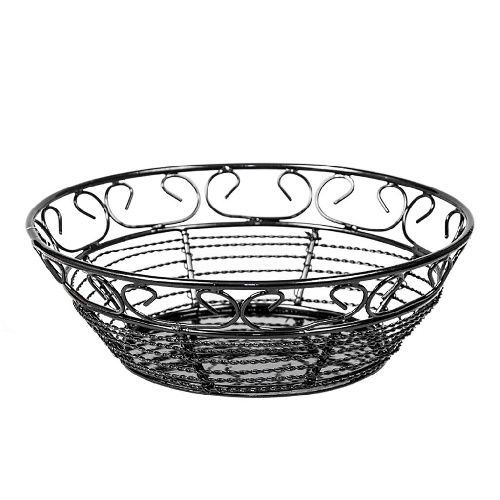Корзинка для подачи 205 мм h60 мм черная нерж. P.L. Proff Cuisine BSK101