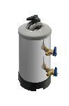 Водоумягчитель соединения 3/8''G, 3/4"G De Vecchi LT8 DVA