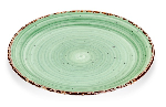 Тарелка круглая Avanos Green d=270 мм., плоская, фарфор, цвет зелёный, Gural Porcelain NBNEO27DU50YS