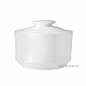 Сахарница «Прага»; фарфор; 200мл; D=9,H=8см; белый G.Benedikt PRA4301