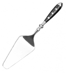 Лопатка кондитерская «Дориа»; сталь нерж.; L=26/13,B=1см; металлич.,черный Eternum 8004-8