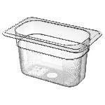 Гастроемкость п/к 1/9 H=100мм Restola 422114401