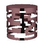Подставка фуршетная стойка Fresh 12.24  d 200 мм h200 мм круглая Brown Cutouts металл P.L Proff Cuisine BRBR 23401