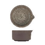 Соусник круглый с носиком Brown Untouched Taiga 60 мл d 74 мм h37 мм P.L. Proff Cuisine 21-711 BROWN B