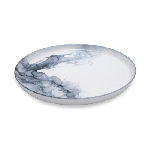 Тарелка круглая борт вертикальный d=270 мм., плоская, фарфор цвет мрамор, Marble R360 Gural Porcelain GBSBLB27DUR1360