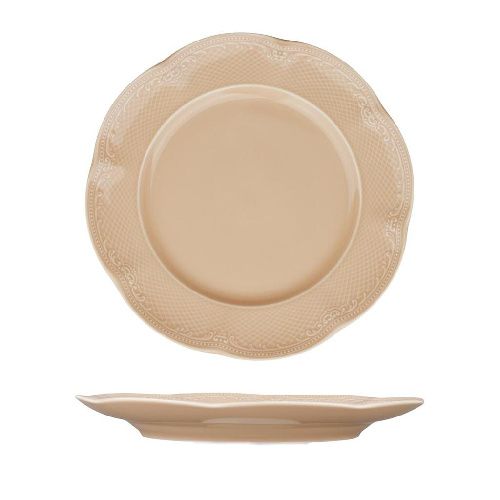 Тарелка Aristocrat Peach Tea d 230 мм h23 мм Noble 313007-PEACH [6]