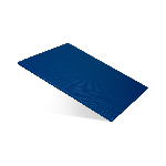 Доска разделочная 350х260х8 синяя пластик