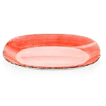 Тарелка Avanos Red овальная 240х140 мм., плоская, фарфор, цвет красный, Gural Porcelain NBNEO24KY50KMZ