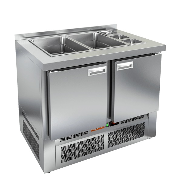Стол холодильный для салатов (Саладетта) Hicold SLE3-11GN (без крышки)