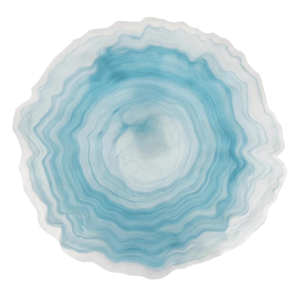 Тарелка d 270 мм h 20 мм Blue Sunset матовое стекло P.L. Proff Cuisine [6] 1Q2356-6106SX