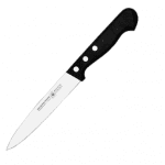 Нож кухонный «Глория»; сталь; L=280/150,B=22мм; черный Felix 601015