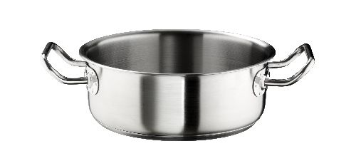 Кастрюля Мастер 5,75 л. нерж. d=280 мм. h=100 мм. б/кр (индукция) Pintinox 38400928 /1/